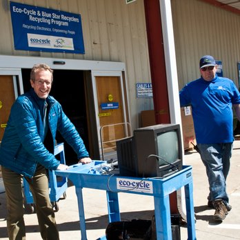 Eco-Cycle - Electronics Recycling at CHaRM with Blue Star Recyclers - Recycling Center Near Me - Boulder, Colorado