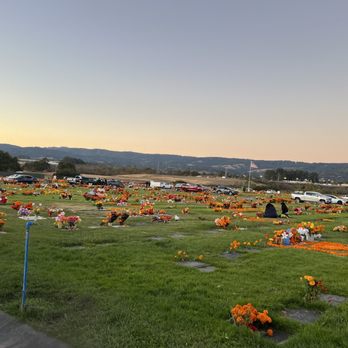 Valley Catholic Cemetery - The cemetery decorated for Dia de Los Muertos - Funeral Services & Cemeteries Near Me - Watsonville, California Valley Catholic Cemetery - The cemetery decorated for Dia de Los Muertos - Funeral Services & Cemeteries Near Me - Watsonville, California