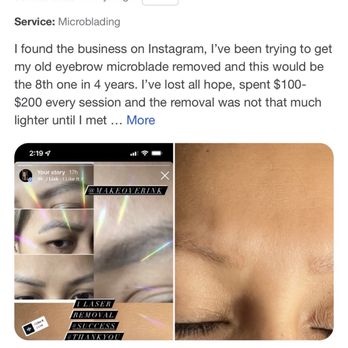 Makeover Ink & Skin - Posted on Google review but it doesn't show. - Skin Care Near Me - Hillsboro, Oregon Makeover Ink & Skin - Posted on Google review but it doesn't show. - Skin Care Near Me - Hillsboro, Oregon
