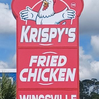 Krispy's Chicken - a sign for krispy's fried chicken - Chicken Shop Near Me - Gainesville, Florida Krispy's Chicken - a sign for krispy's fried chicken - Chicken Shop Near Me - Gainesville, Florida