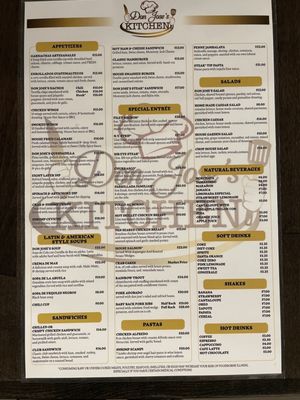 Menu photo 3 Don Jose’s Kitchen Manassas, VA