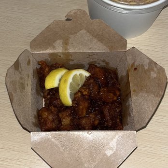 Rococo Ramen - Japanese fried chicken (karaage) spicy, it was good, but I prefer original. - Ramen Near Me - Granada Hills, California Rococo Ramen - Japanese fried chicken (karaage) spicy, it was good, but I prefer original. - Ramen Near Me - Granada Hills, California