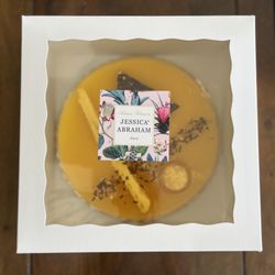 Jessica Abraham - Entremet Royal Passion Mango Cake
