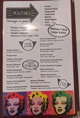 Menu photo 3 Poutine Laurier Montreal, QC