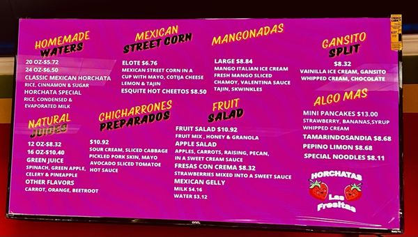 Menu photo 1 Horchatas Las Fresitas Poughkeepsie, NY Menu photo 1 Horchatas Las Fresitas Poughkeepsie, NY
