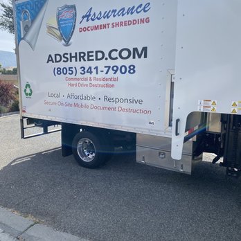 Assurance Document Shredding - This is the shredding truck. - Recycling Center Near Me - Simi Valley, California