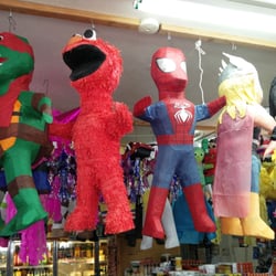 Los Primos Produce Market - Small selection of piñatas