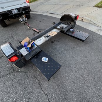 Jrxweldz Services - Repaired ramps that were already broken off with square tubing for better stability and also rewired the lights and installed new ones - Trailer Repair Near Me - Corona, California Jrxweldz Services - Repaired ramps that were already broken off with square tubing for better stability and also rewired the lights and installed new ones - Trailer Repair Near Me - Corona, California