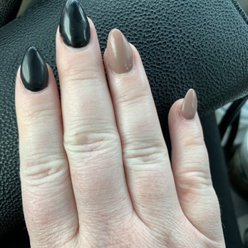 Nail Time - Crooked and uneven - Nail Salons Near Me - Longview, Washington