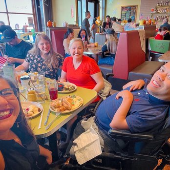 Snooze, an A.M. Eatery - Benny duo, oat milk latte, 3 item omelet - Breakfast & Brunch Near Me - Orange, California Snooze, an A.M. Eatery - Benny duo, oat milk latte, 3 item omelet - Breakfast & Brunch Near Me - Orange, California