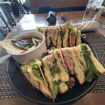 The Clinkscale - My delicious club, stacked high with a tremendous tomato bisque - Breakfast & Brunch Near Me - Jerome, Arizona