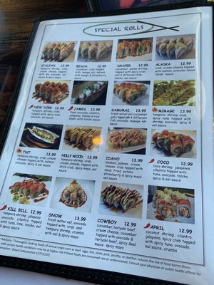 Menu photo 6 Wasabi Sushi Draper, UT