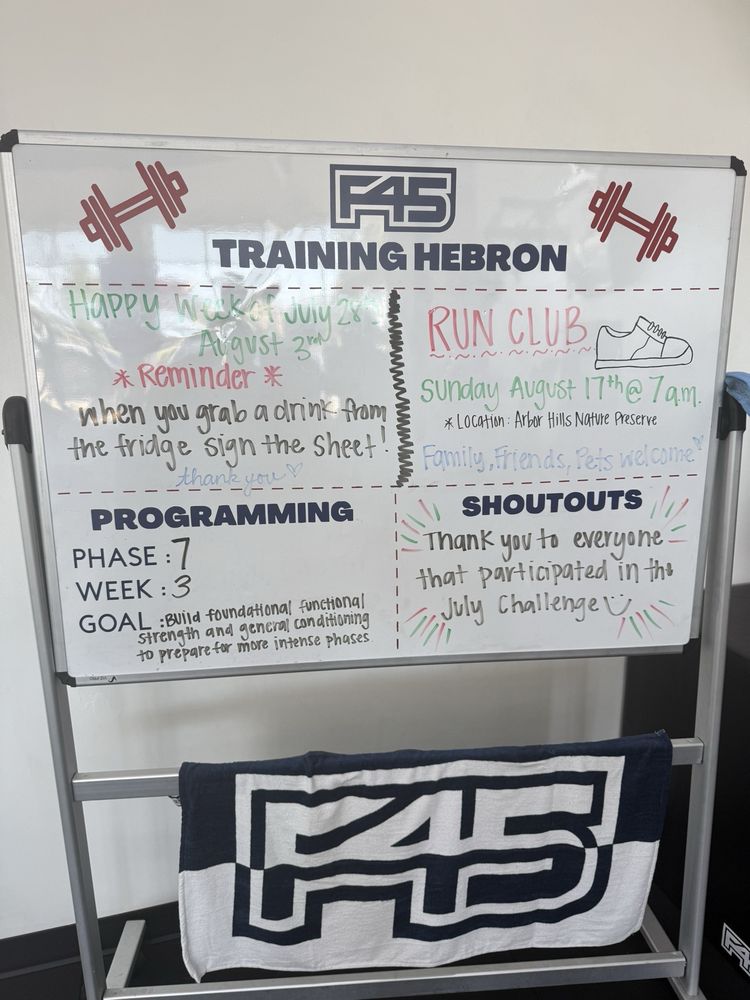 F45 Training Hebron Logo
