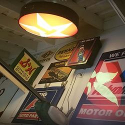 Karbury's Auction House - Vintage auto sign