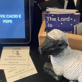 Caffe Cacio E Pepe - So much religious stuff - Cafes Near Me - Haddon Township, New Jersey