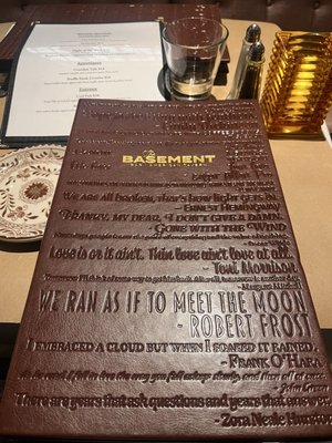Menu photo 2 The Basement Staten Island, NY