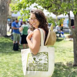 Kei & Molly Textiles - Make a statement while you shop! Our tough, recycled cotton canvas tote bags will carry everything you need!