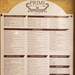 Menu photo 6 Ristorante PRIMI PIATTI Palermo, PA Menu photo 6 Ristorante PRIMI PIATTI Palermo, PA