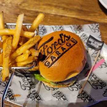 Ford's Garage Dearborn - High octane burger - Burgers Near Me - Dearborn, Michigan Ford's Garage Dearborn - High octane burger - Burgers Near Me - Dearborn, Michigan