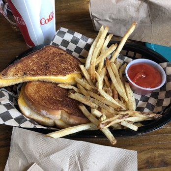 The Burger Dock - Classic Grilled cheese from the kiddie menu - Burgers Near Me - Sandpoint, Idaho