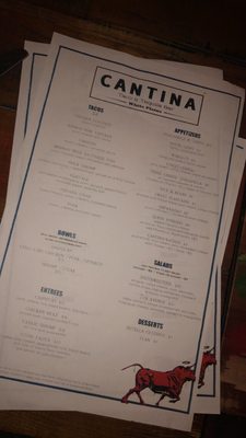 Menu photo 1 Cantina Taco & Tequila Bar White Plains, NY Menu photo 1 Cantina Taco & Tequila Bar White Plains, NY
