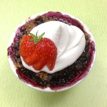 Roots - Berry Cobbler - Vegetarian Near Me - La Jolla, California Roots - Berry Cobbler - Vegetarian Near Me - La Jolla, California