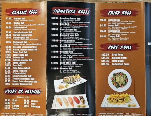 Menu photo 1 Noshi Buford, GA Menu photo 1 Noshi Buford, GA