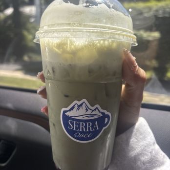 Serra Doce Coffee Shop - blueberry matcha - Coffee & Tea Near Me - Summit, New Jersey