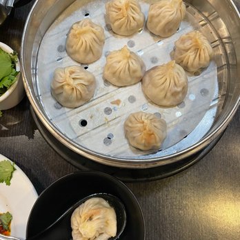 Super Juicy Dumplings - 12. Juicy Pork Dumplings (Sweet) - Dim Sum Near Me - Brea, California