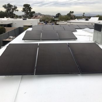 Aneva Solar - Roof installation of Aneva Solar panels. - Solar Installation Near Me - Phoenix, Arizona