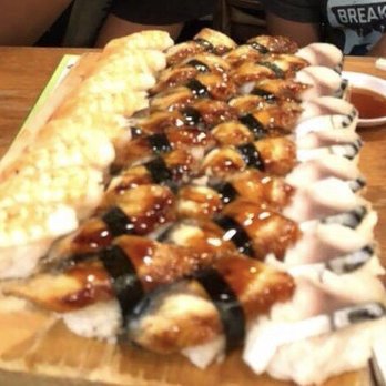 Kats Sushi - Ebi, Unagi & Saba nigiri - Sushi Bars Near Me - Honolulu, Hawaii