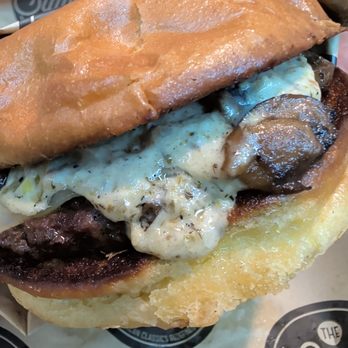 The Stand - American Classics Redefined - Havarti Shroom burger - New American Near Me - Santa Clara, California