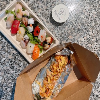 Hay Sushi - Atlantic gate roll & special sushi platter - Japanese Near Me - Toronto, Ontario