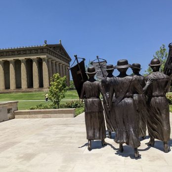 Women's Suffrage Monument - The suffragettes are marching. - Landmarks & Historical Buildings Near Me