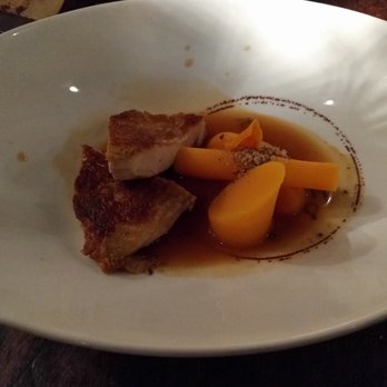 Van der Dussen - Geanea fowl with pumpkin 3 ways - Modern European Near Me - Delft, ZH
