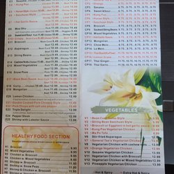 China Dynasty - Menu