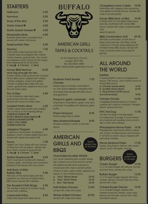 Menu photo 4 Buffalo London, XGL