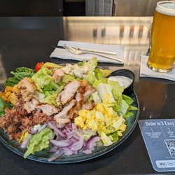1897 Market - Cobb salad and a local IPA at the bar