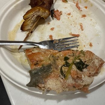 Hibachi Grill Super Buffet - dry salmon and dry unseasoned chicken - Japanese Near Me - Mesa, Arizona