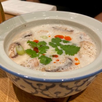 Glur - Coconut milk soup. As a guy who generally hates coconut, this was bomb. - Thai Near Me - New York, New York