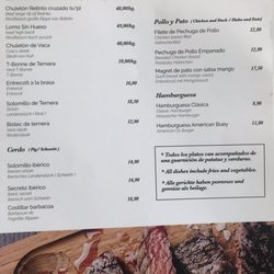Mama - Menu July 2019