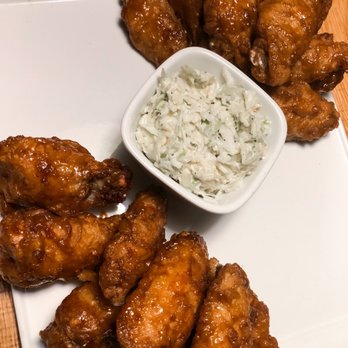 Bonchon Navy Yard - Half and Half wings medium order - Chicken Wings Near Me - Washington, DC, District of Columbia