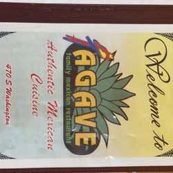 Agave - New menu prices