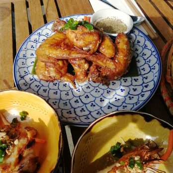 Anh and Chi - Garlic butter chicken wings - Vietnamese Near Me - Vancouver, British Columbia