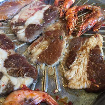 Ohgane - Yummy, chicken and prawns for wife and short ribs and pork belly me - Korean Near Me - Concord, California Ohgane - Yummy, chicken and prawns for wife and short ribs and pork belly me - Korean Near Me - Concord, California
