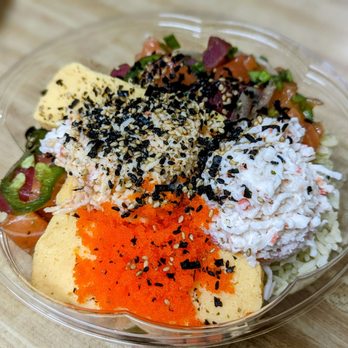 FOB Poke Bar- Seattle - a bowl of food - Poke Near Me - Seattle, Washington FOB Poke Bar- Seattle - a bowl of food - Poke Near Me - Seattle, Washington