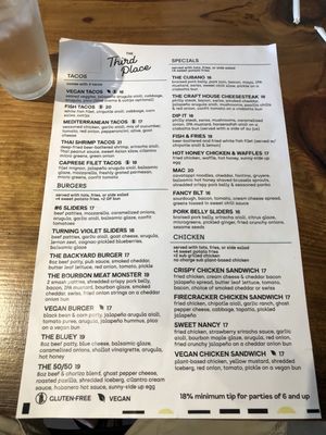 Menu photo 5 The Third Place Global Eatery Clovis, CA