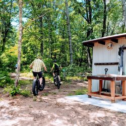 Start Line Services - Bike in/out CAMBA mountain bike trail. On Short & Fat, near Ojibwe Trail.