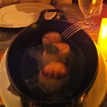 Craft - three diver scallops. cooked perfectly but overpriced - New American Near Me - New York, New York Craft - three diver scallops. cooked perfectly but overpriced - New American Near Me - New York, New York