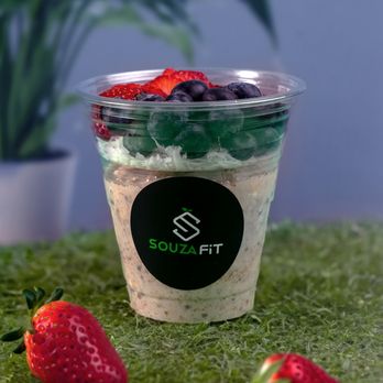 Souzafit Restaurant - Hoboken - a cup of yogurt with strawberries and blueberries - Juice Bars & Smoothies Near Me - Hoboken, New Jersey Souzafit Restaurant - Hoboken - a cup of yogurt with strawberries and blueberries - Juice Bars & Smoothies Near Me - Hoboken, New Jersey